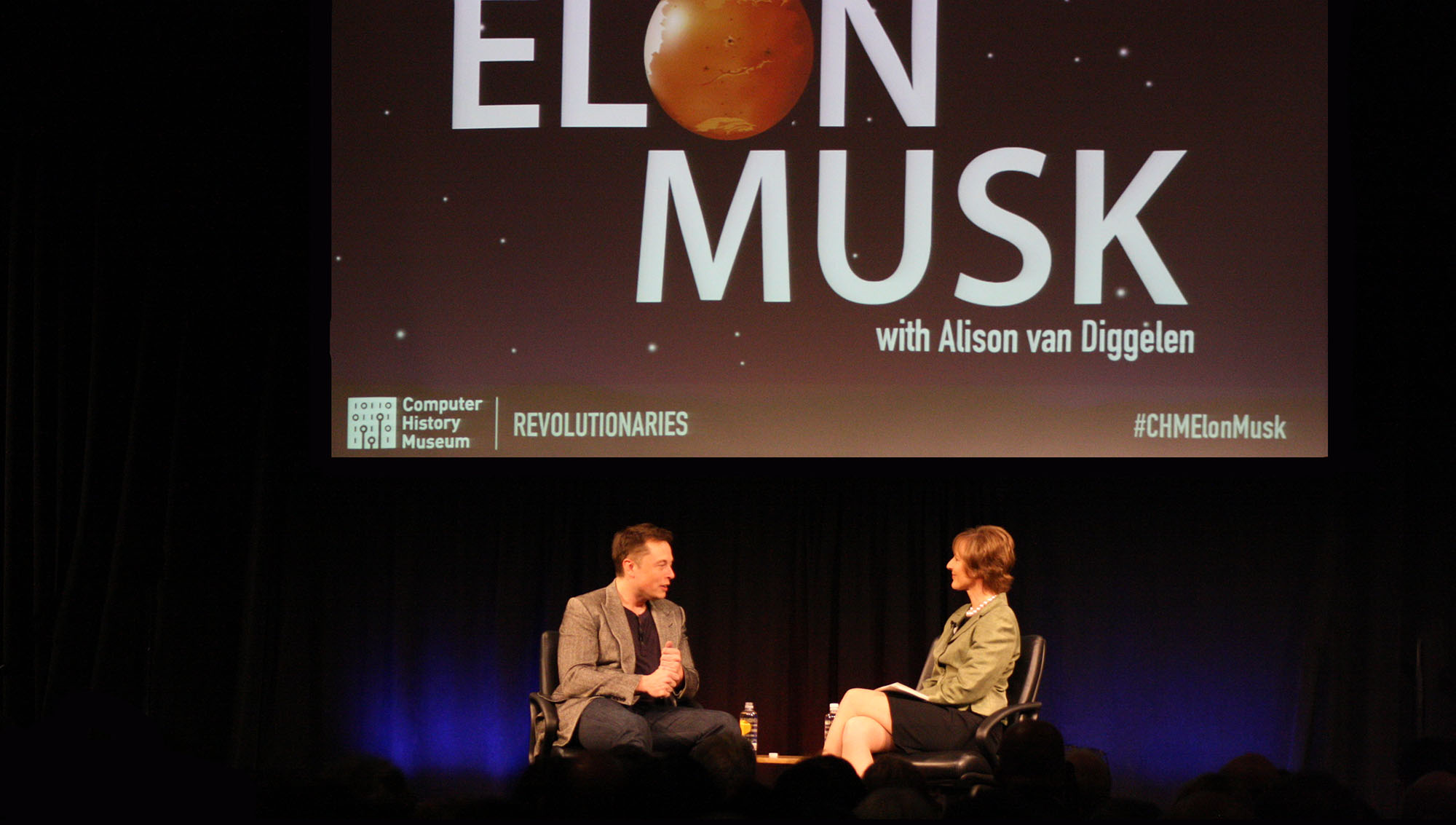 SpaceX’s Elon Musk discusses his journey from South Africa to Silicon Valley and why the future for mankind may be a self-sustaining base on Mars.