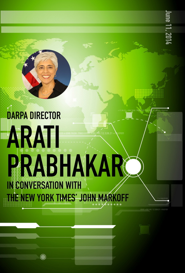 DARPA Director Arati Prabhakar in Conversation with The New York Times' John Markoff