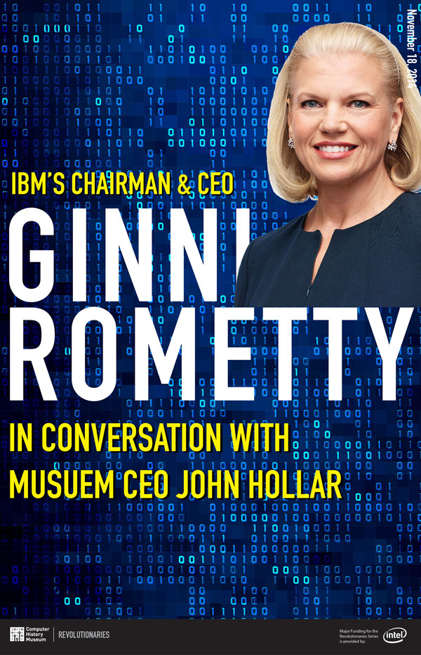 IBM's Ginni Rometty in Conversation with the Museum's John Hollar